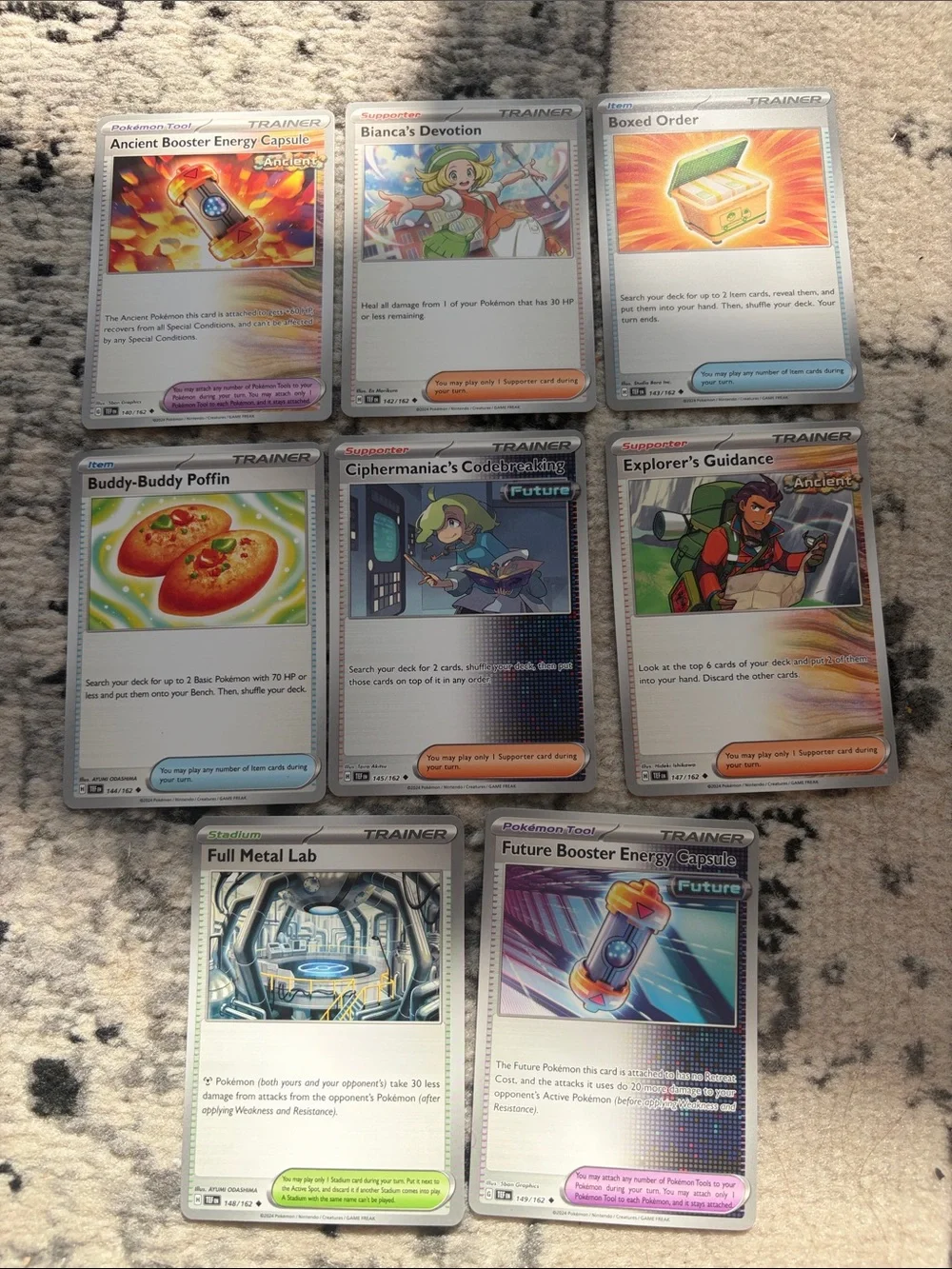Pokémon Temporal Forces Binder Builder Lot 69 Unique Cards | No Duplicates